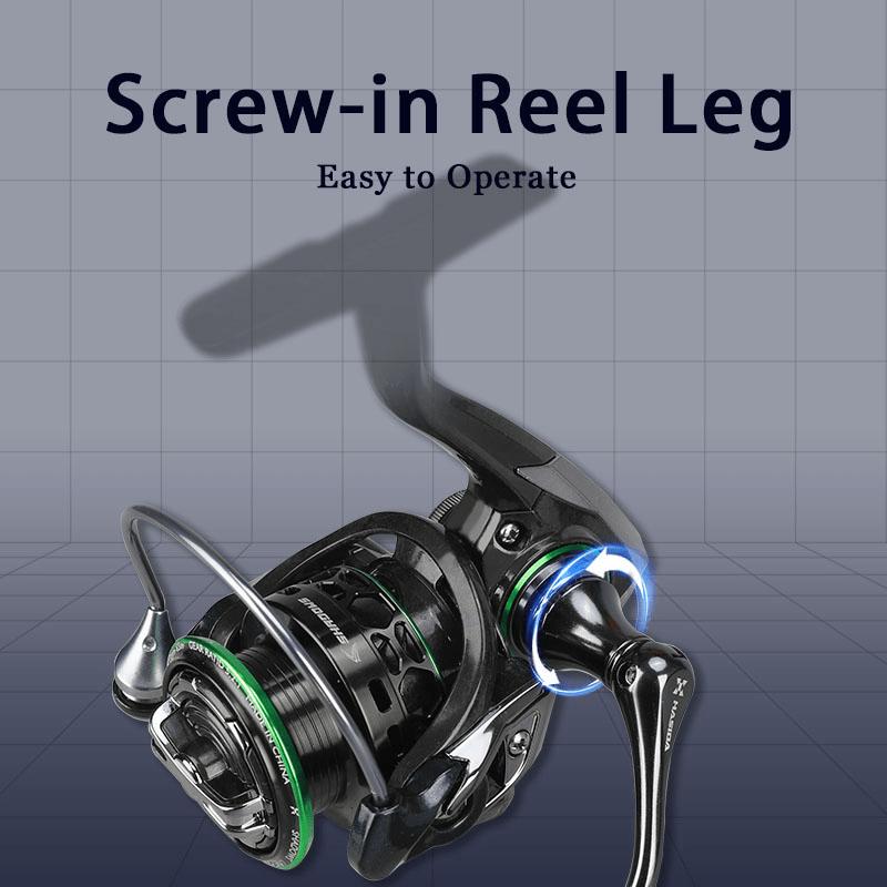 HASIDA Verdant BFS Spinning Re - Kastking Reel Zephyr review and price