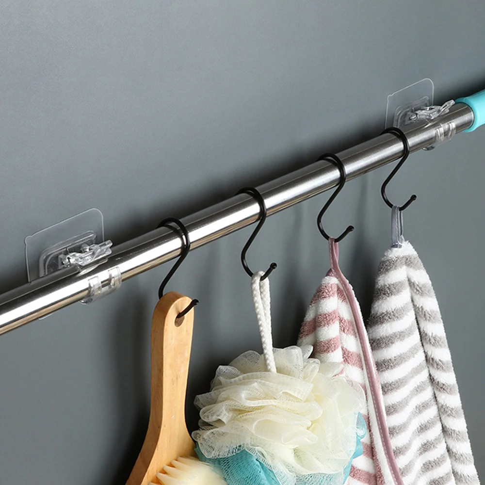 4PCS Curtain Rod Hook Curtain  - Fishing Rod Telescopic review and price